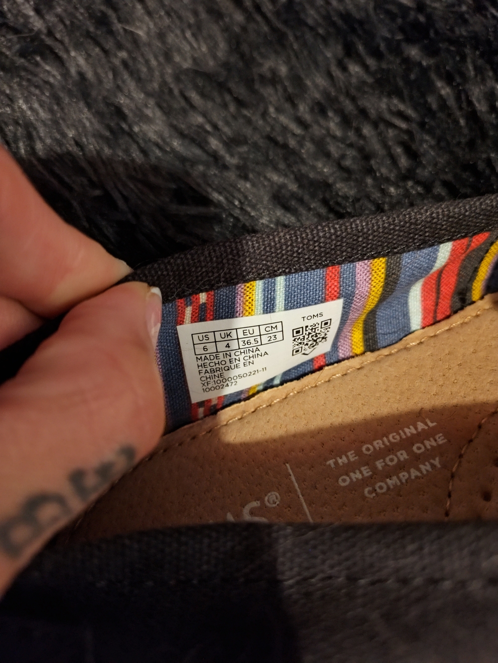 Toms Woman's Classic Slip-Ons - Picture 2 of 3
